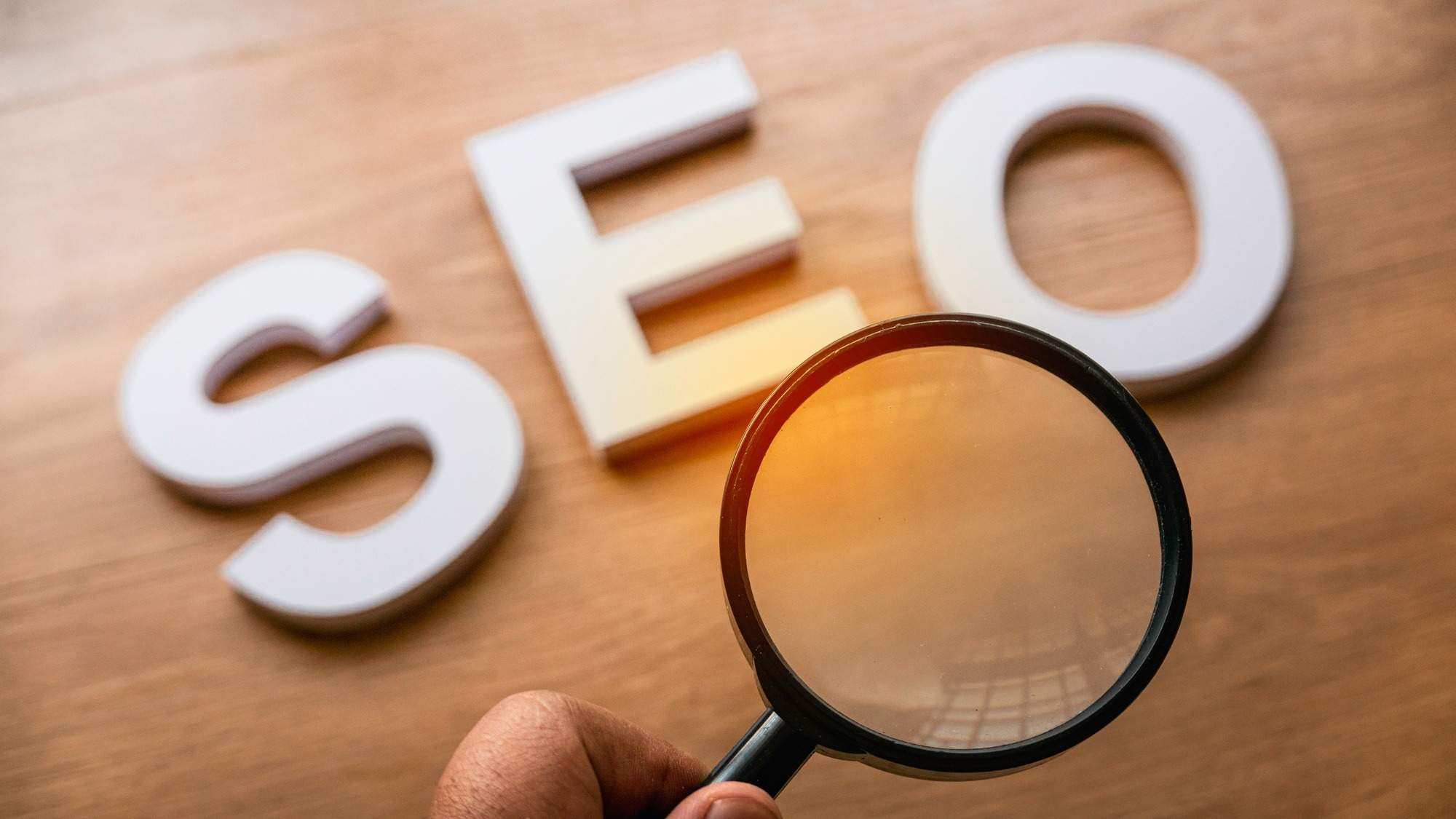 SEO alphabet. Search engine optimization.