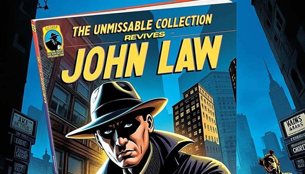 découvrez l'univers captivant des comics gvn avec notre aperçu de la collection incontournable qui redonne vie au personnage emblématique john law, signé par le maître will eisner. plongez dans une aventure pleine de mystère et de suspense grâce à titan’s hard case crime.