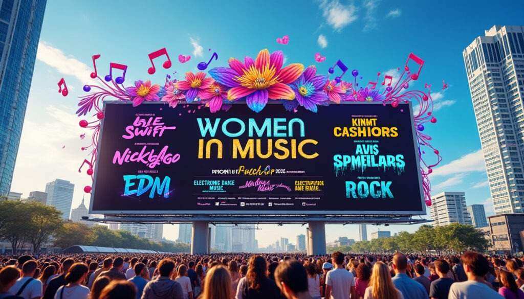 découvrez les artistes et intervenants exceptionnels dévoilés par billboard pour l'événement 2025 des femmes dans la musique. un rendez-vous incontournable célébrant le talent et l'impact des femmes dans l'industrie musicale.