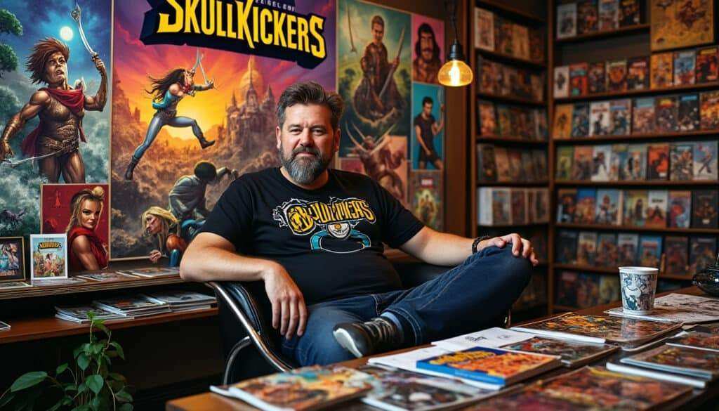 découvrez l'univers fascinant de skullkickers à travers notre interview exclusive avec jim zub. plongez dans les coulisses de la nouvelle édition digest, maintenant disponible sur zoop !