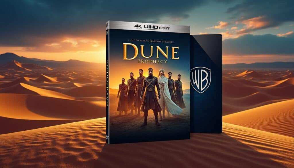 découvrez l'annonce tant attendue de warner bros. concernant la sortie de la première saison de ‘dune: prophecy’ en 4k uhd blu-ray, prévue pour le mois de mai. plongez au cœur de l'univers fascinant de dune avec une qualité d'image exceptionnelle et ne manquez pas cette expérience immersive.