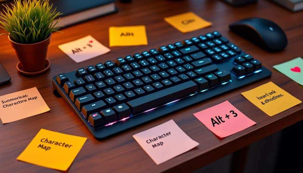 découvrez comment créer un cœur sur votre clavier grâce à des astuces et des raccourcis pratiques. suivez nos conseils simples pour ajouter une touche d'amour à vos messages et documents rapidement et facilement.