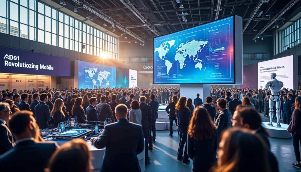 découvrez comment l'intelligence artificielle et les tensions commerciales redéfinissent le paysage de l'industrie mobile lors de la rencontre incontournable à barcelone. analysez les enjeux et les opportunités qui se profilent pour les acteurs du secteur et préparez-vous à plonger au cœur des innovations et des défis d'aujourd'hui.