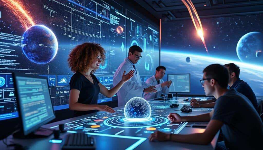 Les données et l’intelligence artificielle : le moteur des découvertes spatiales découvrez comment les données et l'intelligence artificielle transforment le domaine de l'exploration spatiale, propulsant des découvertes révolutionnaires et des avancées technologiques. plongez dans cet univers fascinant où la science des données et l'ia ouvrent de nouvelles frontières dans notre compréhension de l'espace.