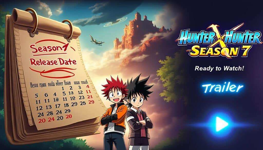 découvrez tout ce qu'il faut savoir sur la saison 7 de hunter x hunter : date de sortie, options de streaming, et le trailer officiel. ne manquez pas les dernières informations sur cette série culte qui continue de captiver les fans !