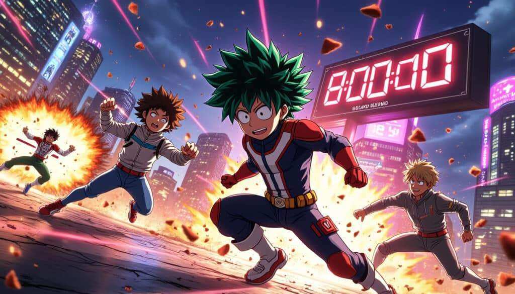 découvrez tout ce qu'il faut savoir sur la saison 8 de my hero academia ! informations sur la date de sortie, le nombre d'épisodes et regardez le trailer exclusif pour ne rien manquer de cette nouvelle aventure pleine d'action.