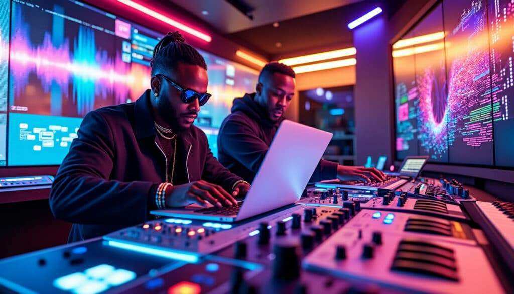 découvrez l'alliance captivante entre will.i.am et sean paul, fusionnant musique et intelligence artificielle pour créer des sonorités innovantes et futuristes. plongez dans cet univers où la créativité humaine rencontre la technologie.