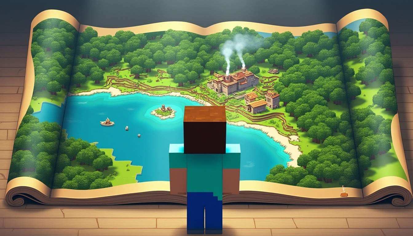 découvrez comment cartographier dans minecraft : apprenez les techniques de traçage, d'amélioration de vos cartes et d'affichage créatif au mur pour personnaliser votre expérience de jeu et embellir vos constructions.