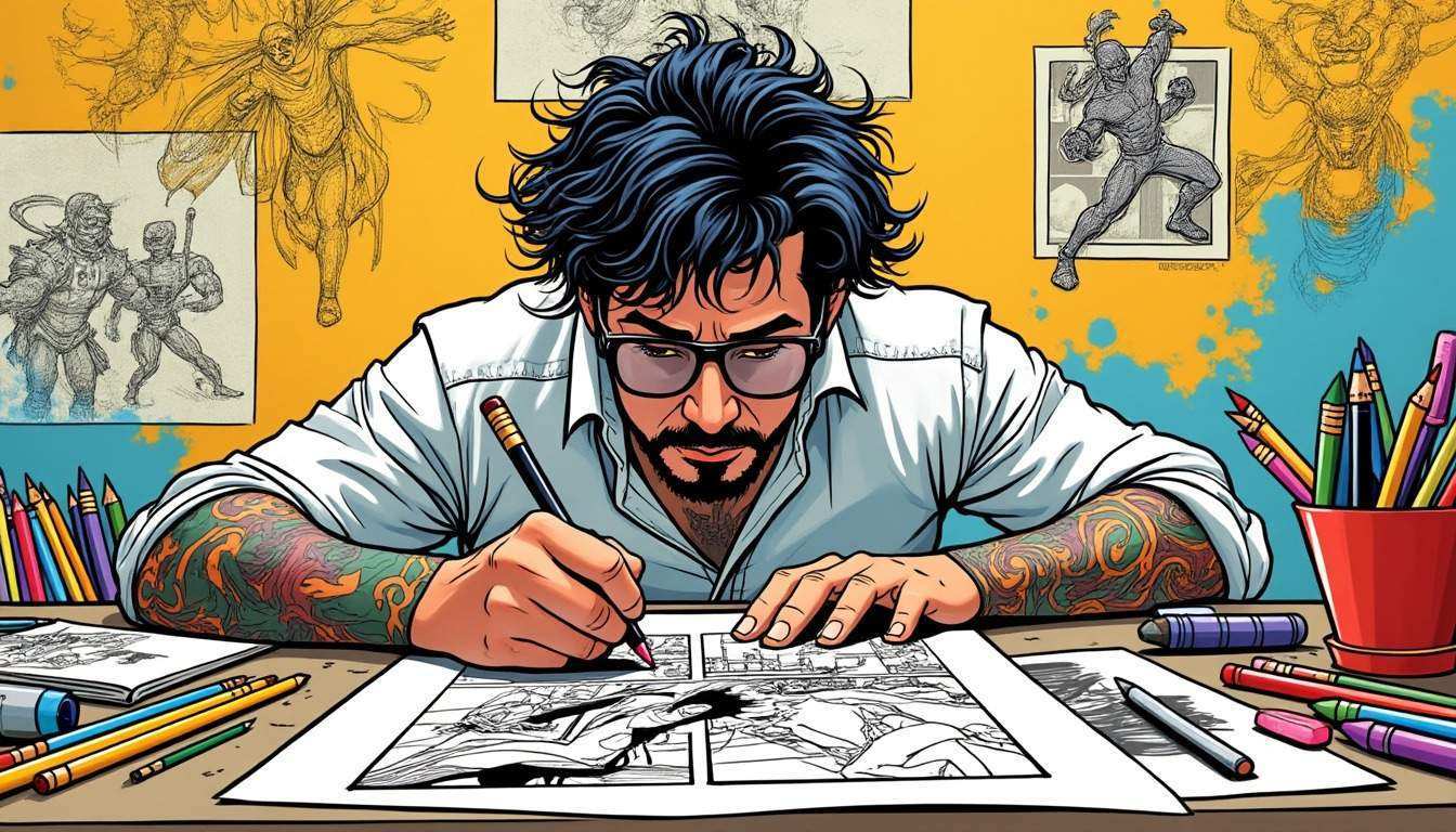 découvrez l'entretien captivant avec jorge jiménez, l'artiste emblématique de dc, qui partage les coulisses de son nouvel ouvrage artistique en collaboration avec clover press. plongez dans l'univers créatif de jiménez et explorez son œuvre innovante.
