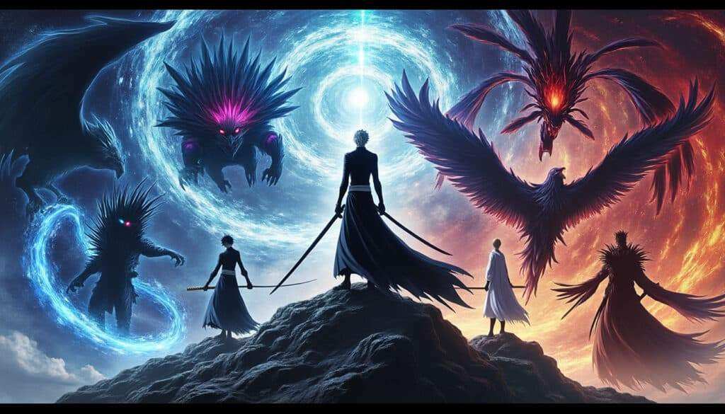 découvrez les 10 espadas les plus puissants de bleach dans cet aperçu fascinant. plongez dans leurs capacités impressionnantes et leur impact sur l'univers de la série. un article incontournable pour les fans d'action et de mystère!