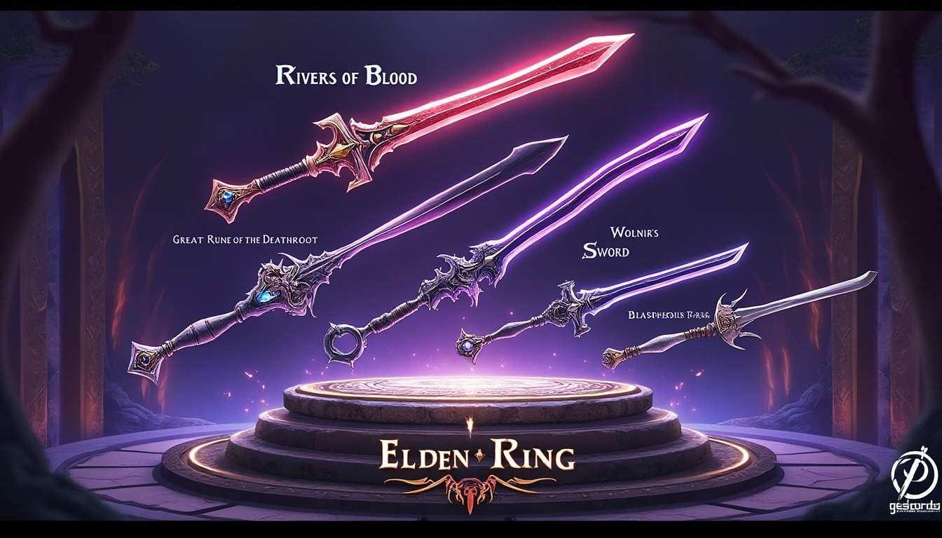 découvrez notre classement des 3 meilleures armes d'elden ring avec une tier list complète. analysez les caractéristiques, la puissance et la stratégie derrière chaque arme pour optimiser votre expérience et dominer vos adversaires dans ce monde fantastique.