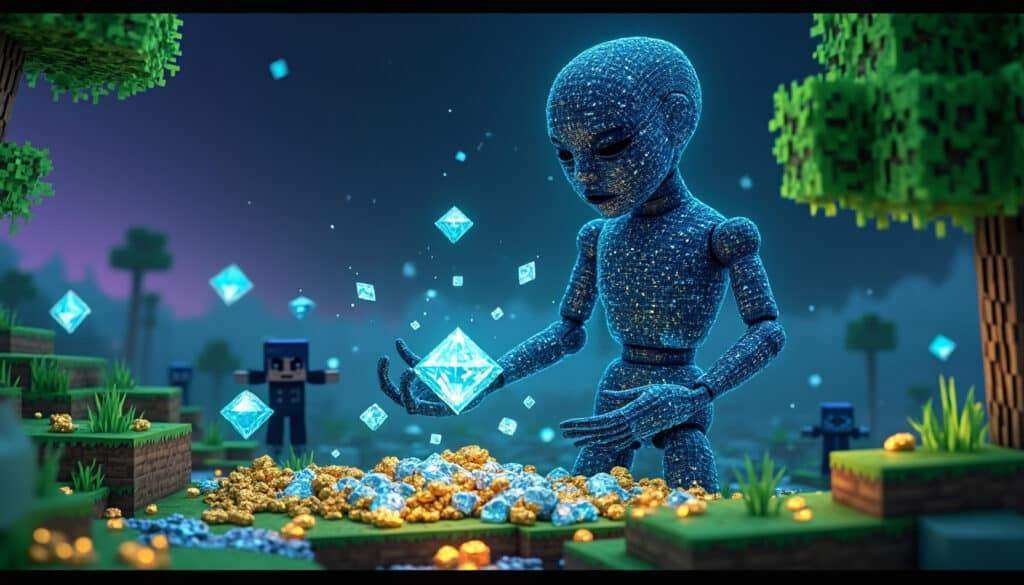 découvrez comment l'intelligence artificielle de deepmind excelle dans minecraft en découvrant des diamants sans apprentissage préalable. une avancée révolutionnaire qui démontre le potentiel incroyable de l'ia dans les jeux vidéo et l'apprentissage autonome.