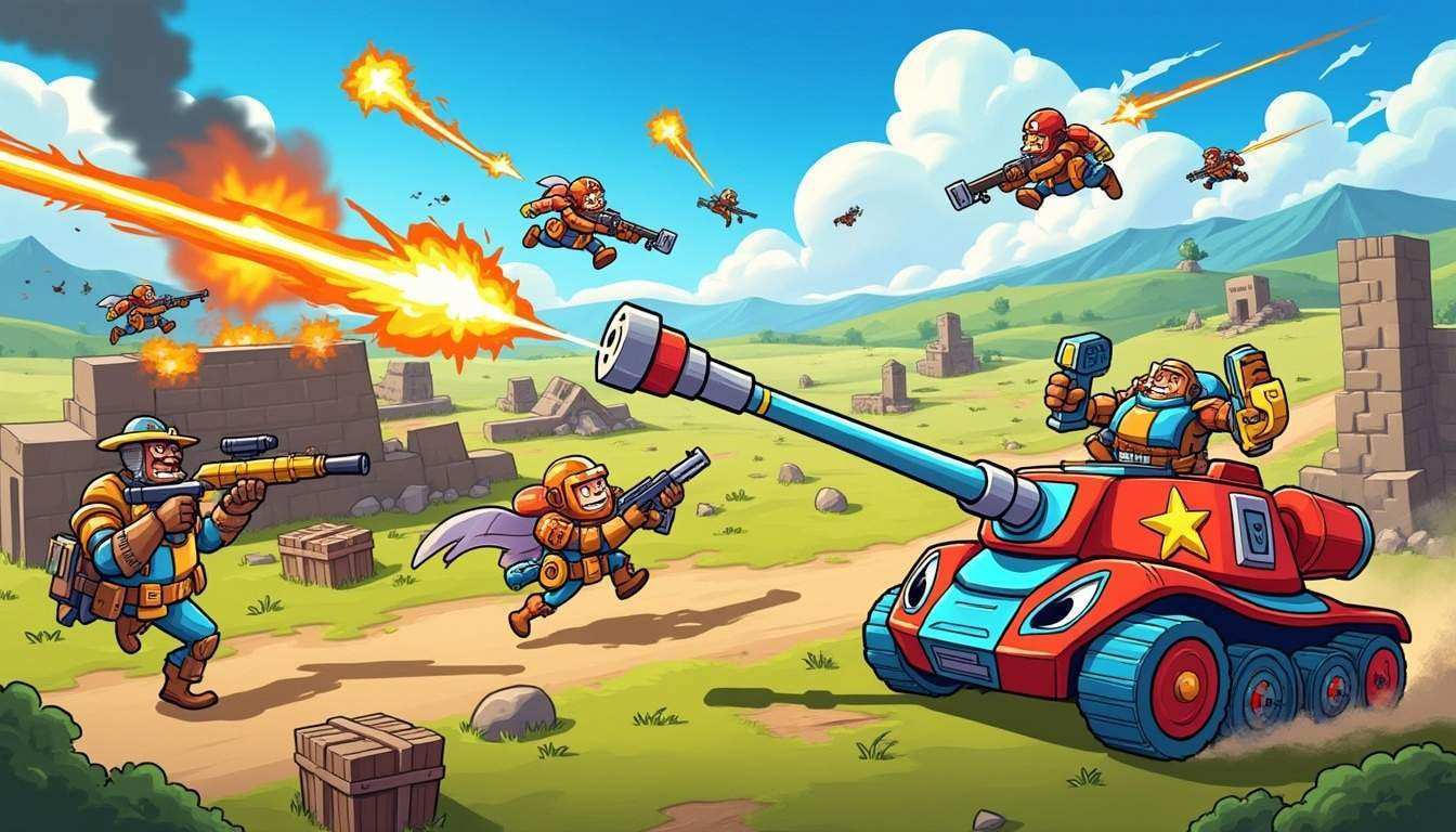 découvrez le retour surprenant de la version cartoon de battlefield, où l'action intense rencontre un style artistique décalé. plongez dans cet univers ludique et plein de surprises, mêlant humour et combats épiques pour une expérience de jeu unique et divertissante.