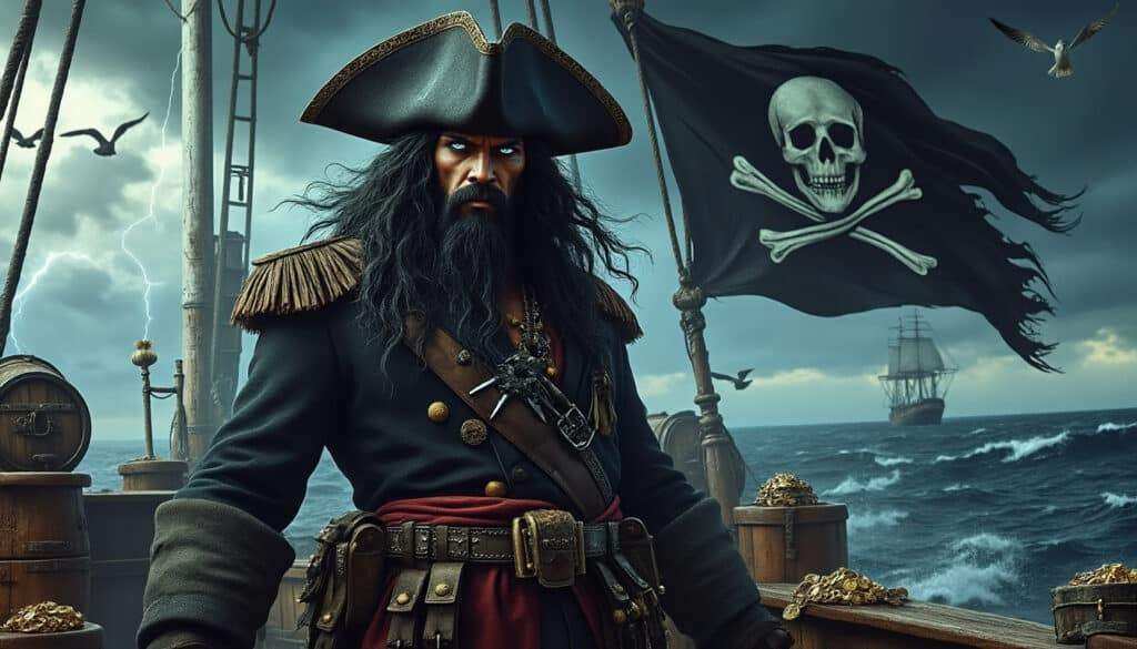 découvrez la vie fascinante d'edward teach, le légendaire pirate barbe noire, dont les exploits ont inspiré le personnage emblématique de marshall d. teach dans l'univers de one piece. plongez dans son histoire, ses aventures en mer et son héritage dans la culture populaire.