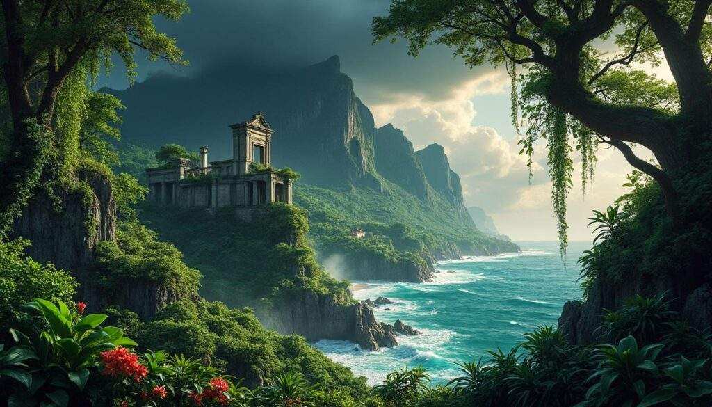 Découverte de Sothoryos : l’île mystérieuse du Trône de Fer explorez sothoryos, l'île énigmatique du trône de fer, où des paysages exotiques et des mythes fascinants se mêlent. découvrez ses secrets, sa faune unique et les légendes qui l'entourent. plongez dans l'univers captivant de westeros à travers cette destination mystérieuse.