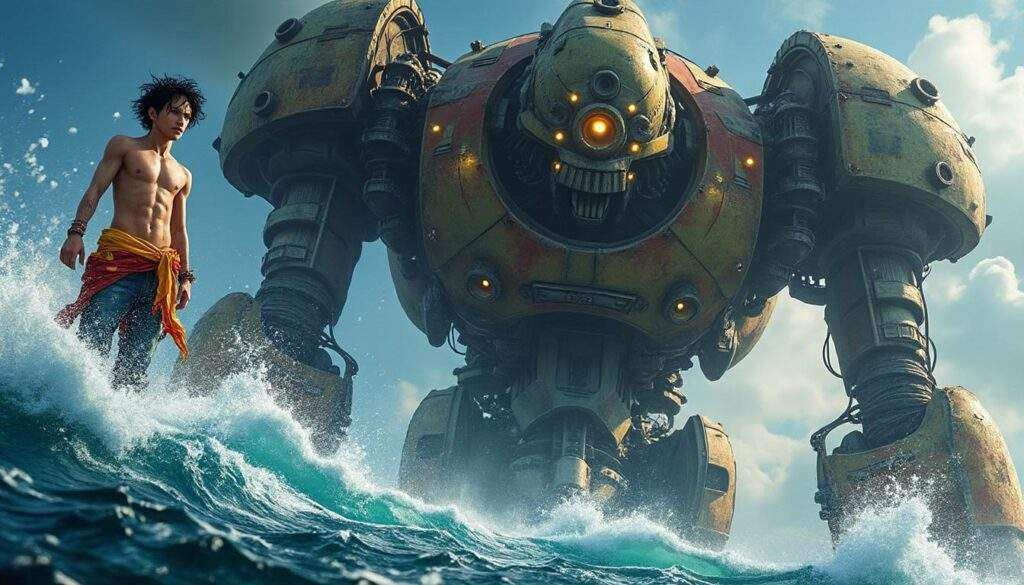 découvrez les derniers rebondissements de one piece 1119, où le mystérieux robot géant se réveille et plonge les fans dans un flashback captivant avec joy boy. plongez au cœur des révélations qui changent le cours de l'histoire et explorent le passé fascinant de ce personnage emblématique.