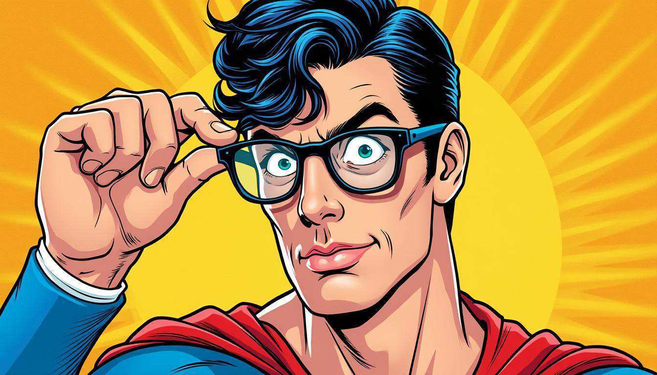 découvrez comment les comics de superman ont tenté de percer le mystère des lunettes de son alter ego clark kent. plongée fascinante dans l'univers des super-héros où l'apparence joue un rôle clé et explorez les explications créatives derrière ce célèbre accessoire.