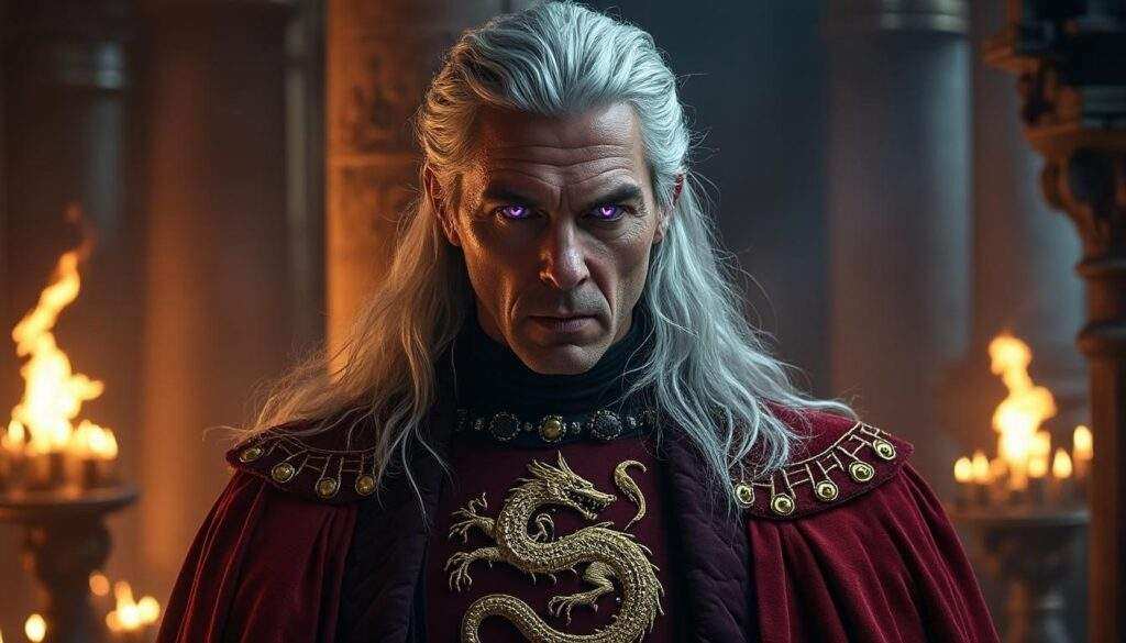 découvrez l'histoire d'aerys ii targaryen, le légendaire roi fou de westeros. plongez dans son règne tumultueux et explorez son impact durable sur l'univers de game of thrones, entre folie, tyrannie et lutte pour le pouvoir.