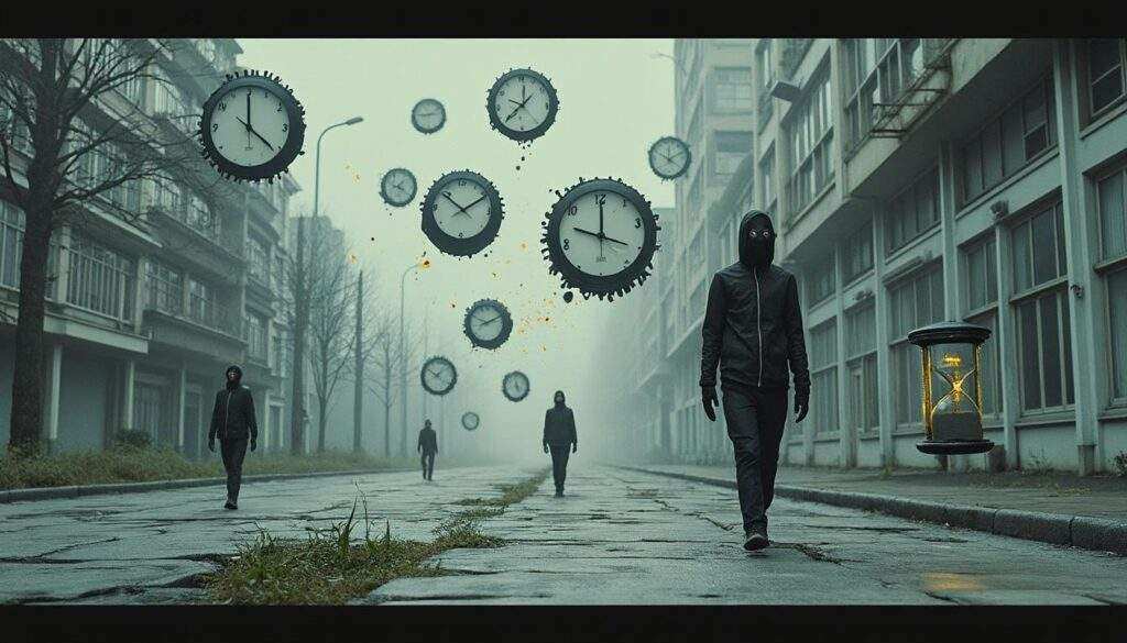 découvrez 'eddington' d'ari aster, une œuvre poignante qui explore les répercussions de la covid sur notre perception du temps et nos difficultés à faire face à cette période inédite. plongez dans une réflexion artistique sur nos inaptitudes à digérer une réalité tumultueuse.