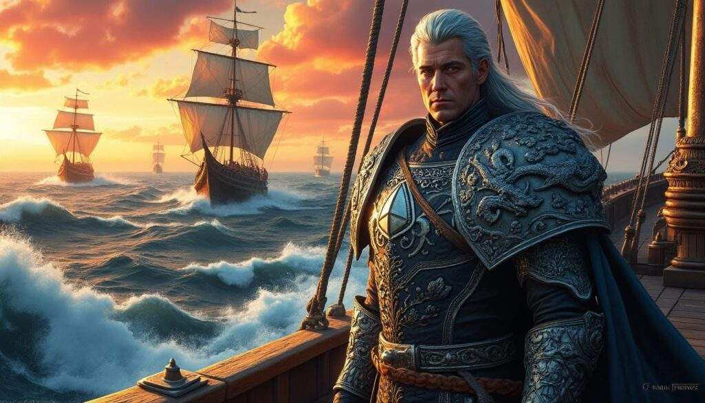 découvrez corlys velaryon, le seigneur des mers, et explorez son impact fascinant sur l'univers du trône de fer. plongez dans l'histoire de ce personnage emblématique, ses aventures maritimes et son rôle crucial dans les luttes de pouvoir à westeros.