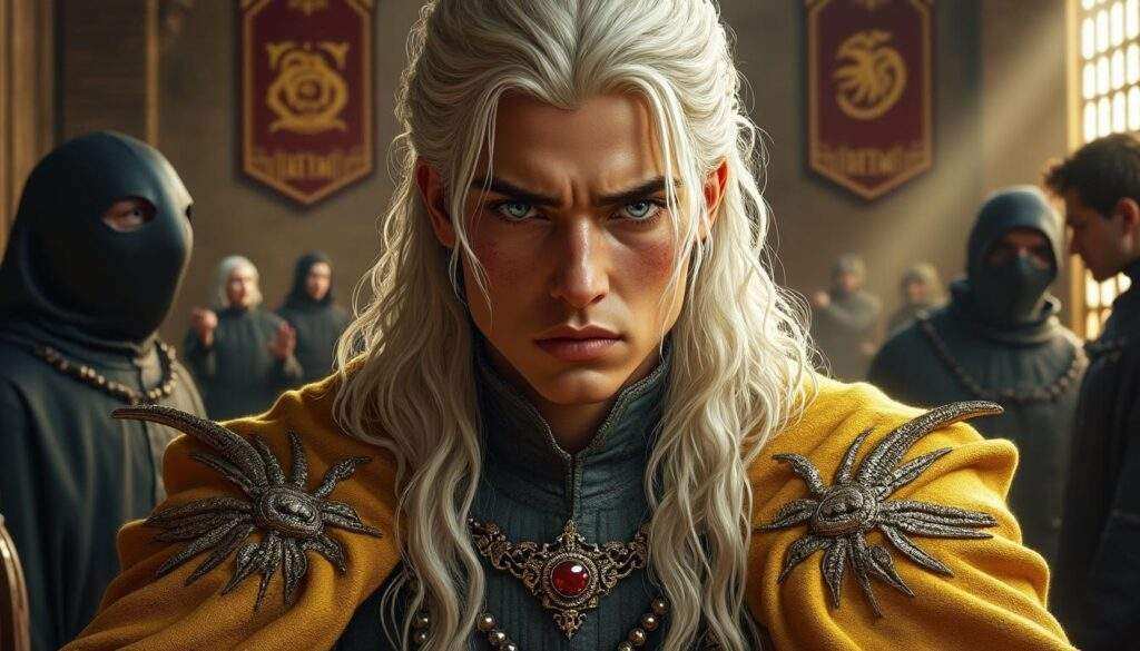 plongez dans l'univers fascinant de viserys i targaryen, un roi au destin tragique. découvrez son héritage, ses luttes de pouvoir et l'impact de son règne sur westeros. une exploration captivante de la vie d'un monarque emblématique des targaryen.