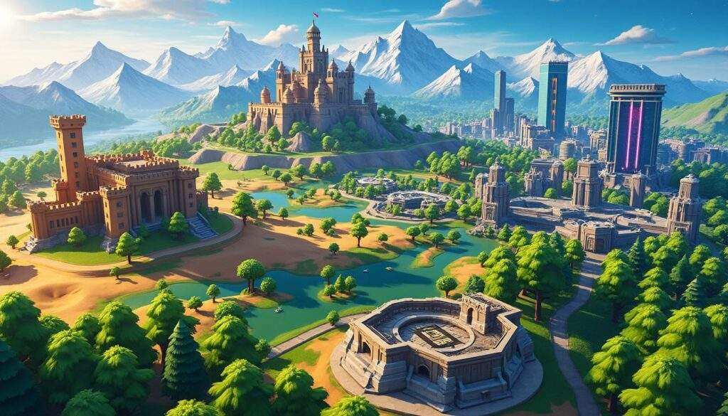 découvrez la carte du chapitre 6 de fortnite et explorez tous les lieux emblématiques révélés. plongez dans l'univers du jeu avec notre guide complet pour ne rien manquer des nouvelles zones et des secrets à explorer.