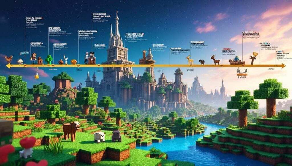 plongez dans l'univers de minecraft ! découvrez la date de sortie du jeu emblématique ainsi que les plus grandes mises à jour qui ont façonné son évolution. ne manquez rien des nouveautés et des améliorations qui rendent chaque aventure unique.