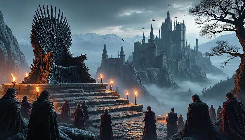 plongez dans l'univers fascinant du trône de fer, où les intrigues politiques, les alliances fragiles et les secrets inavoués tissent une histoire épique. explorez les personnages emblématiques et les mystères qui se cachent derrière cette saga captivante.