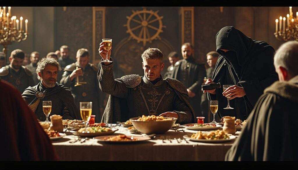 découvrez les détails sinistres et fascinants de l'assassinat du roi joffrey baratheon, au cœur d'un complot machiavélique qui a bouleversé le royaume. plongez dans les intrigues politiques et les stratégies sournoises qui ont conduit à cet événement-choc de la saga game of thrones.