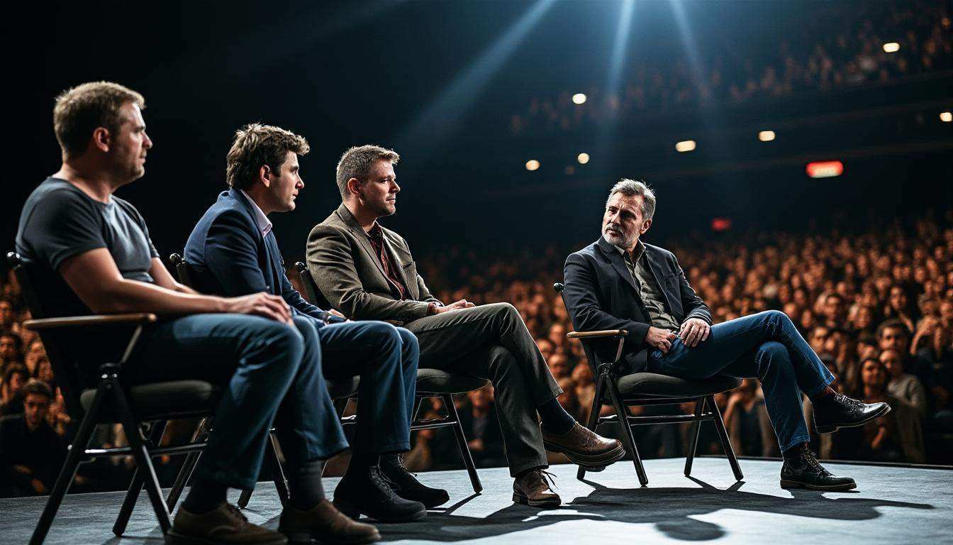 découvrez les impressions des membres du casting de the long walk sur la tension palpable lors du san diego comic-con. plongez dans leurs réflexions et anecdotes exclusives sur cet événement emblématique.
