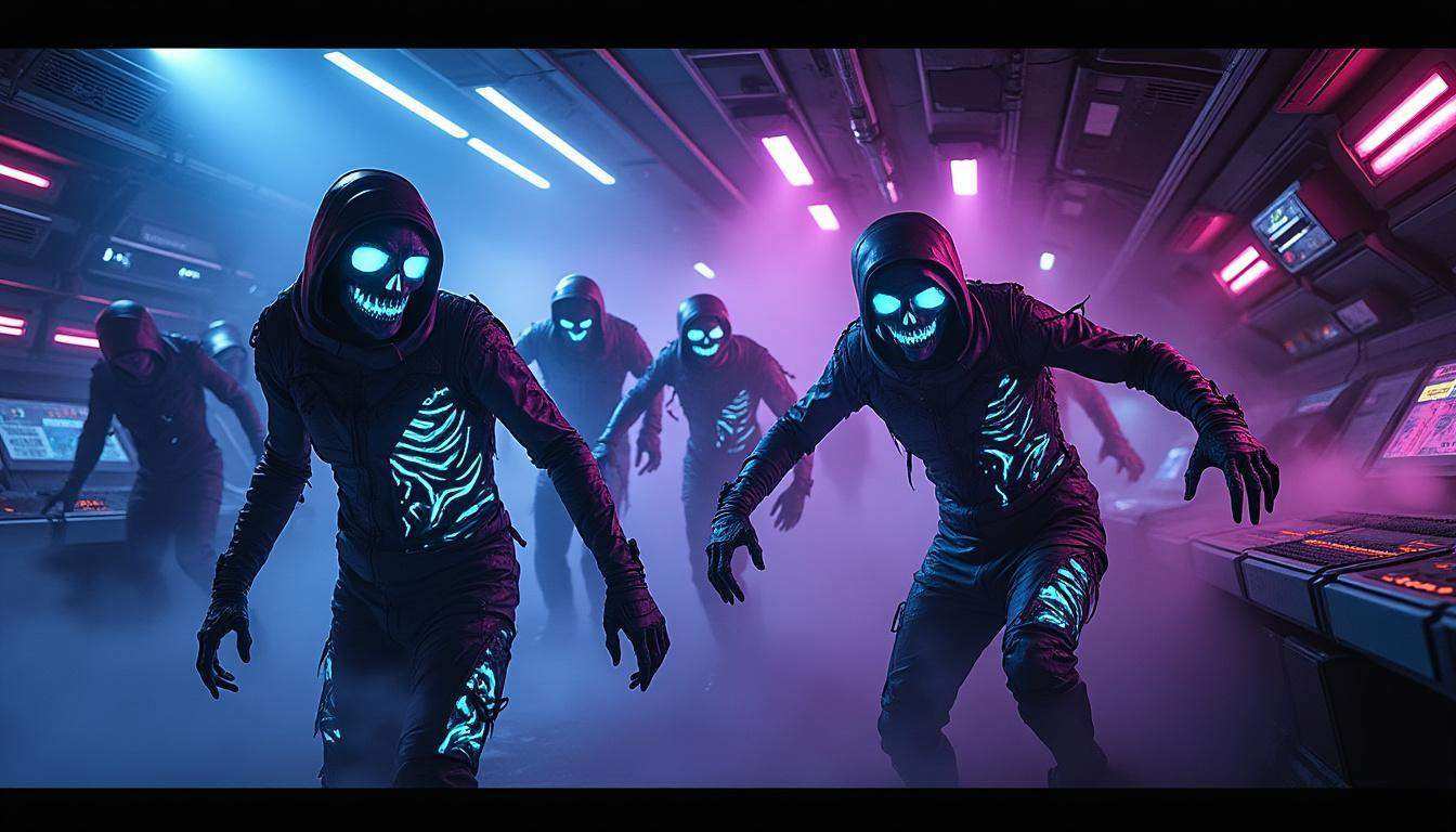 découvrez un univers palpitant où les zombies extraterrestres s'attaquent à la terre dans des péripéties inattendues et hilarantes. plongez dans cette aventure mêlant science-fiction et humour, où l'absurde rencontre l'inattendu et où chaque tournant révèle un nouveau défi pour les héros et les créatures venues d'ailleurs.