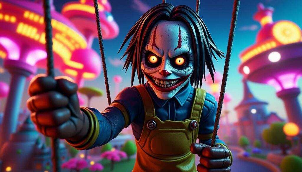 plongez dans l'univers terrifiant de saw avec le skin billy le marionnettiste dans fortnite. découvrez la date de sortie tant attendue et un aperçu exclusif de ce personnage emblématique, mélangeant horreur et fun dans le célèbre jeu de bataille royale.