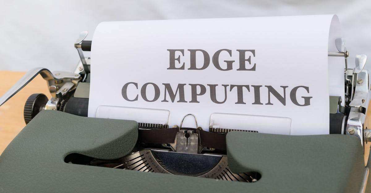 découvrez le edge computing : une technologie qui traite les données au plus près des sources pour des performances accrues, une latence réduite et une meilleure sécurité des informations.