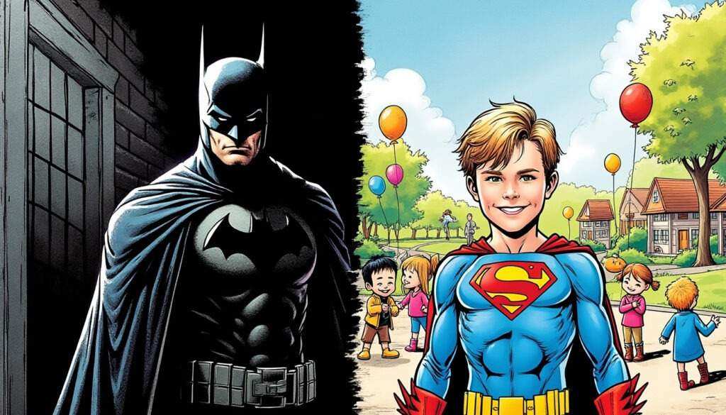 découvrez si batman est devenu trop adulte et pourquoi il est essentiel de rappeler que le chevalier noir demeure avant tout un héros destiné aux enfants. analyse et retour sur l'évolution du justicier masqué.