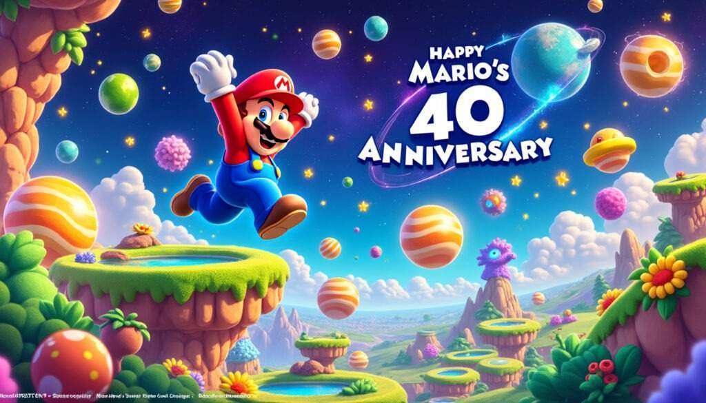 à l’occasion du 40e anniversaire de mario, découvrez pourquoi super mario galaxy est considéré comme le meilleur jeu de la saga, grâce à son gameplay innovant et son univers époustouflant.