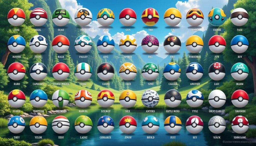 découvrez la liste complète de tous les types de poké balls dans pokémon legends, de a à z, et apprenez comment les obtenir et les utiliser efficacement dans votre aventure.