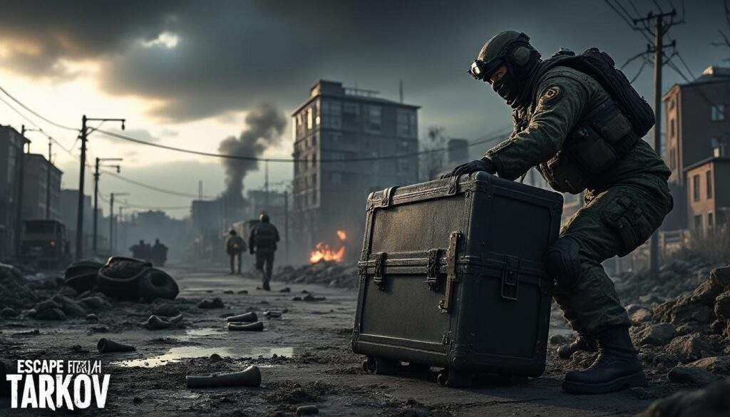 découvrez notre guide complet pour récupérer la mallette blindée dans escape from tarkov – falling skies. astuces, emplacements et stratégies pour réussir cette mission cruciale.