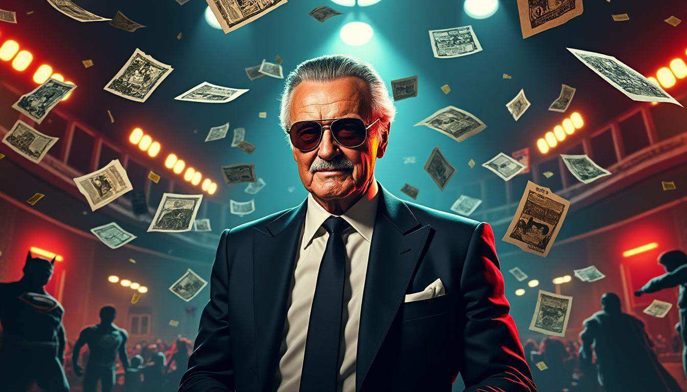 découvrez le film très attendu sur la vie de stan lee, enfin en production après plusieurs années de retard, une célébration cinématographique de l'icône des comics.