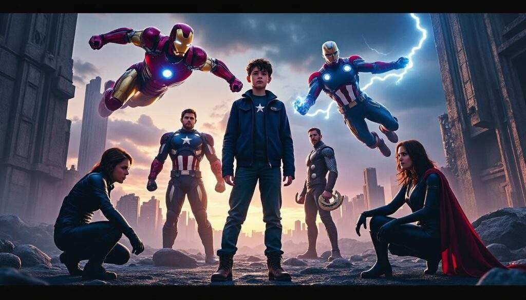 plongez dans l'univers captivant d'avengers : le jugement dernier et découvrez le mystère entourant l'enfant de steve rogers. une aventure épique pleine de révélations et d'action intense.