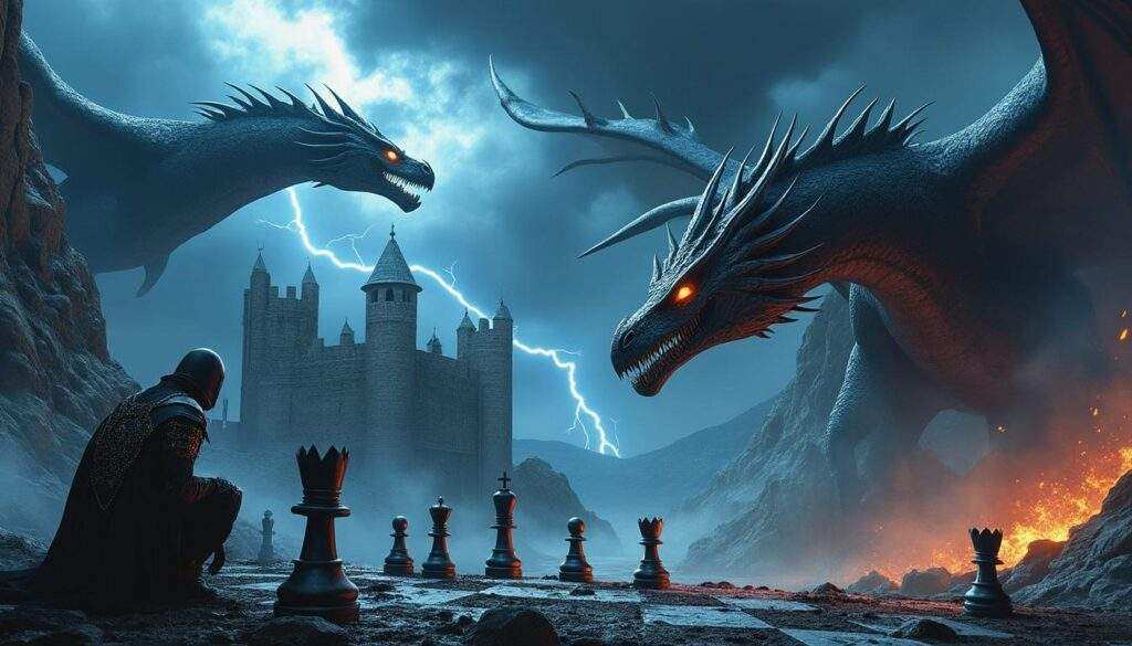 explorez les secrets et les enjeux cachés d'a dance with dragons, le cinquième tome épique de la saga le trône de fer, et plongez au cœur d'intrigues captivantes.