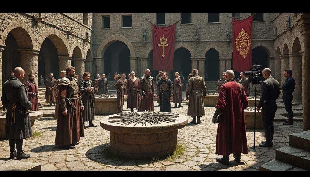 plongez dans les coulisses de game of thrones et révélez les secrets de la célèbre série, des anecdotes inédites aux détails de production fascinants.