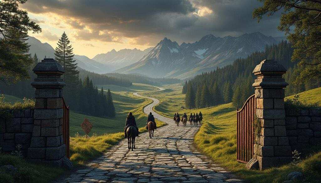 explorez le rôle crucial de la route royale dans l'univers du trône de fer, son impact stratégique et son influence sur les événements majeurs de la saga.