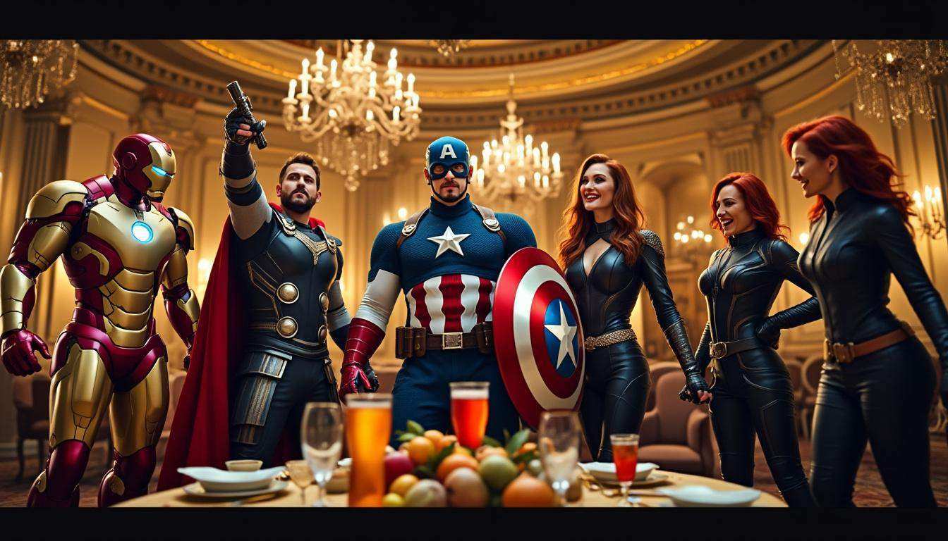 découvrez les héros marvel avec qui nous rêvons de passer un nouvel an inoubliable, entre aventures épiques et moments de fête légendaires.