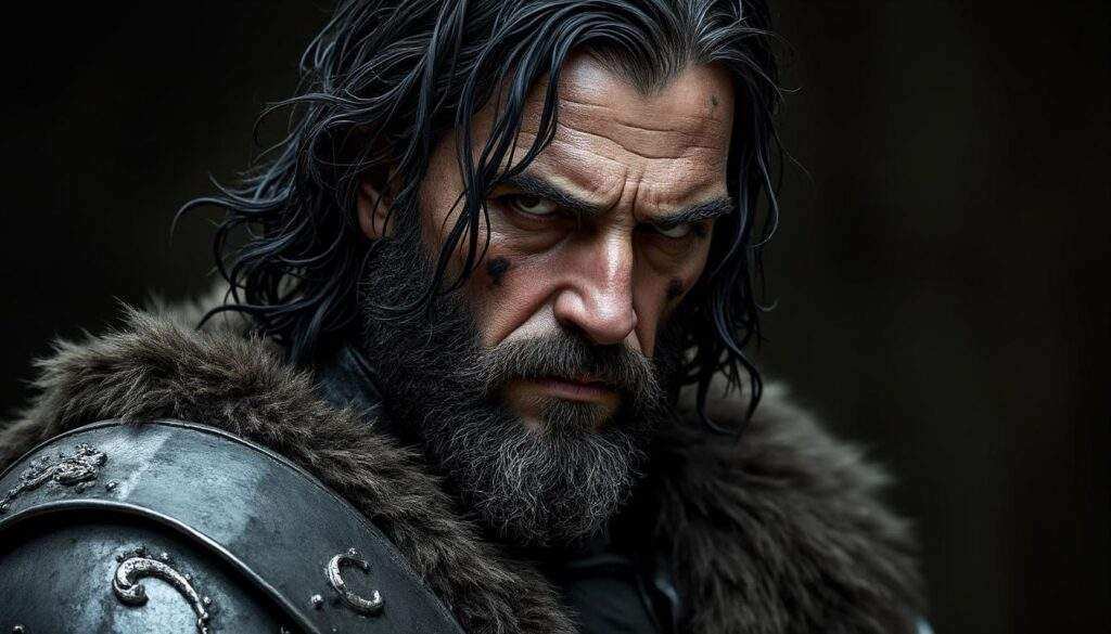 découvrez le portrait détaillé de sandor clegane, un personnage emblématique de la série le trône de fer, connu pour sa force, son passé complexe et son rôle crucial dans l'intrigue.