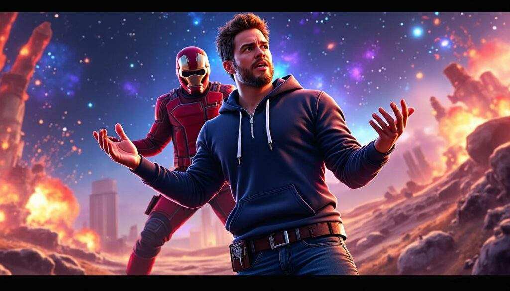 chris pratt revient sur la scène controversée de star-lord dans avengers : infinity war et explique pourquoi il la défend toujours malgré les critiques.