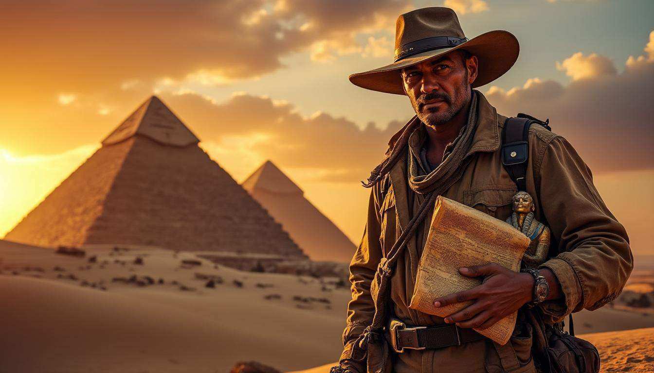 plongez dans l'univers fascinant de l'archéologue qui bouleverse notre compréhension de l'égypte antique grâce à ses découvertes inédites.