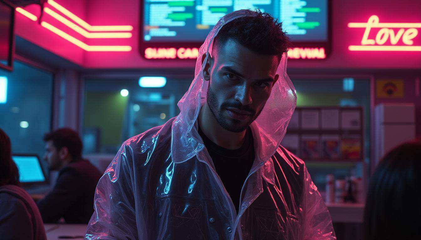 découvrez "good luck, have fun", une comédie choc qui détourne habilement l'intelligence artificielle, les clichés de la science-fiction et les fusillades scolaires pour offrir un regard audacieux et inattendu.